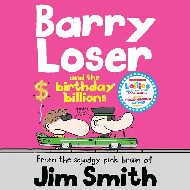 Book cover for Barry Loser and the birthday billions