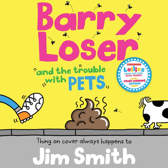 Book cover for Barry Loser and the trouble with pets