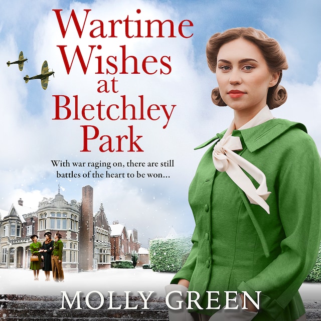 Book cover for Wartime Wishes at Bletchley Park