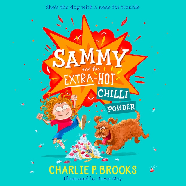 Book cover for Sammy and the Extra-Hot Chilli Powder