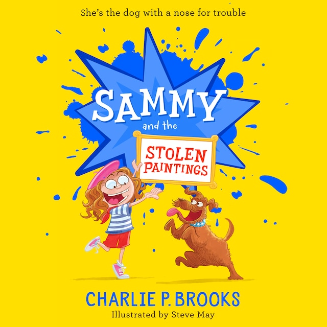 Book cover for Sammy and the Stolen Paintings