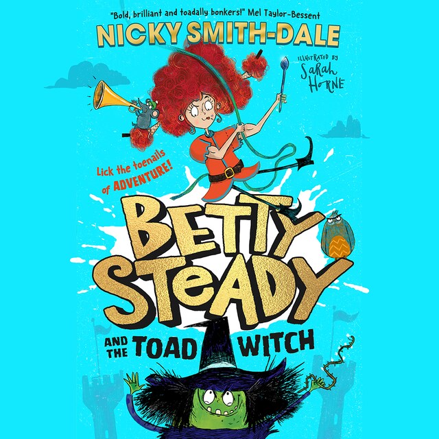 Couverture de livre pour Betty Steady and the Toad Witch