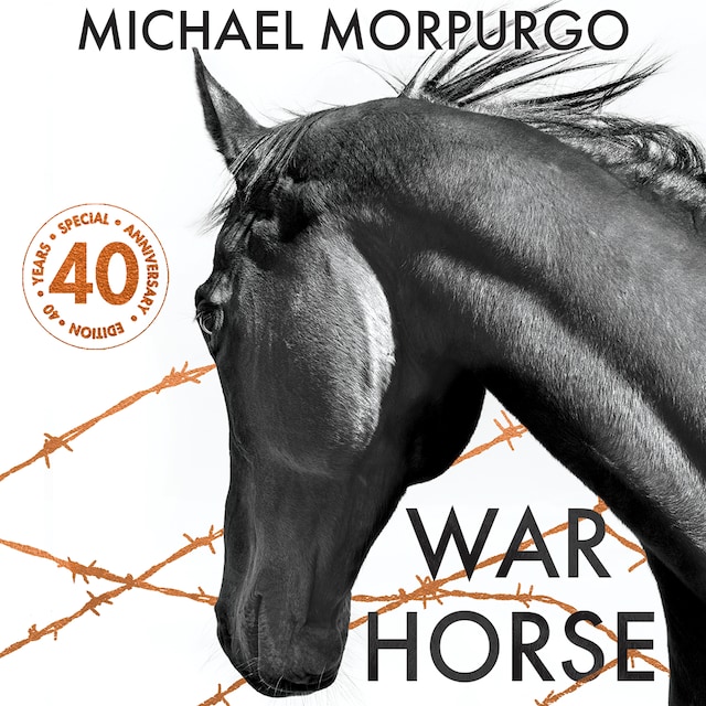 Okładka książki dla War Horse 40th Anniversary Edition