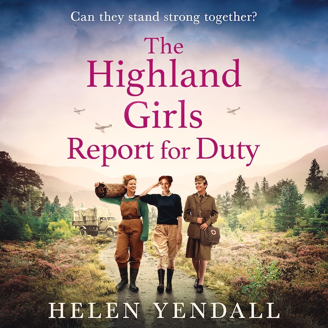 Kirjankansi teokselle The Highland Girls Report for Duty