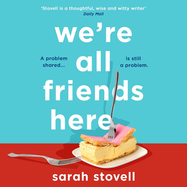 Copertina del libro per We’re All Friends Here