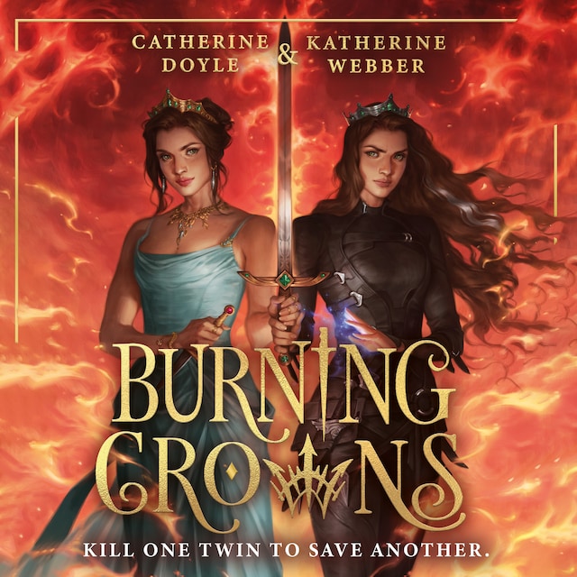 Portada de libro para Burning Crowns