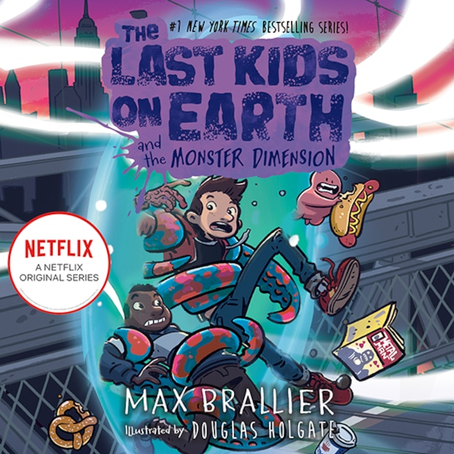Book cover for The Last Kids on Earth and the Monster Dimension