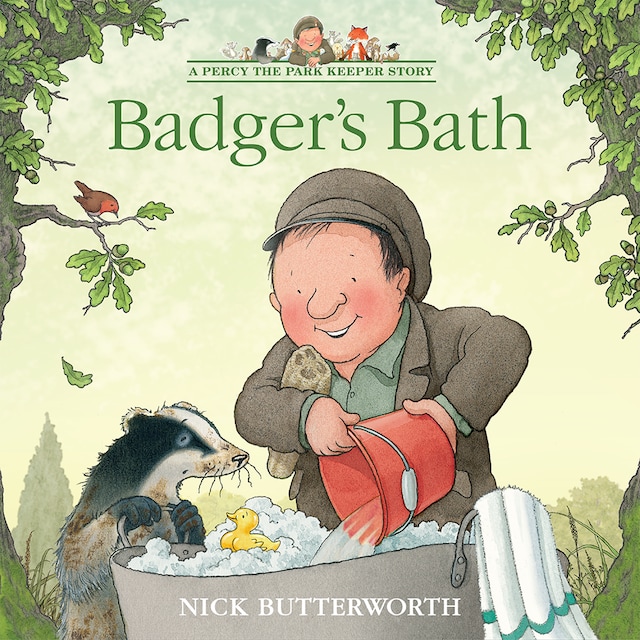 Kirjankansi teokselle Badger’s Bath