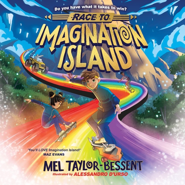 Portada de libro para Race to Imagination Island