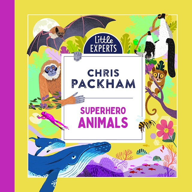 Couverture de livre pour Superhero Animals