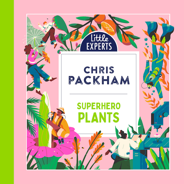 Couverture de livre pour Superhero Plants