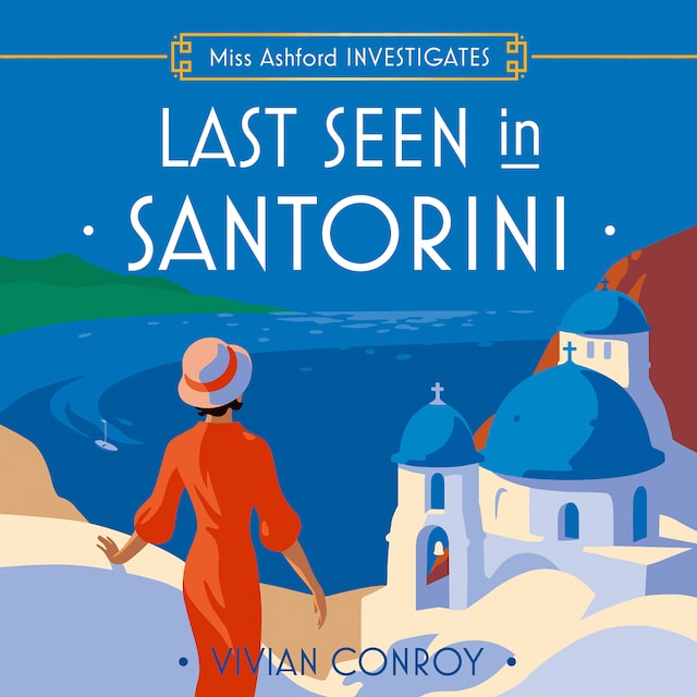 Book cover for Last Seen in Santorini