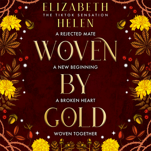 Book cover for Woven by Gold