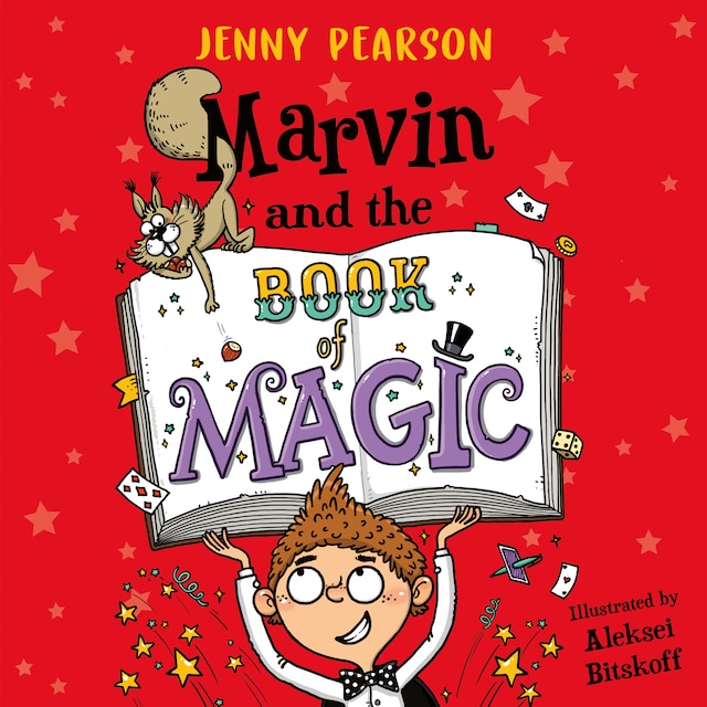 Book cover for Marvin and the Book of Magic