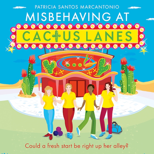 Book cover for Misbehaving at Cactus Lanes