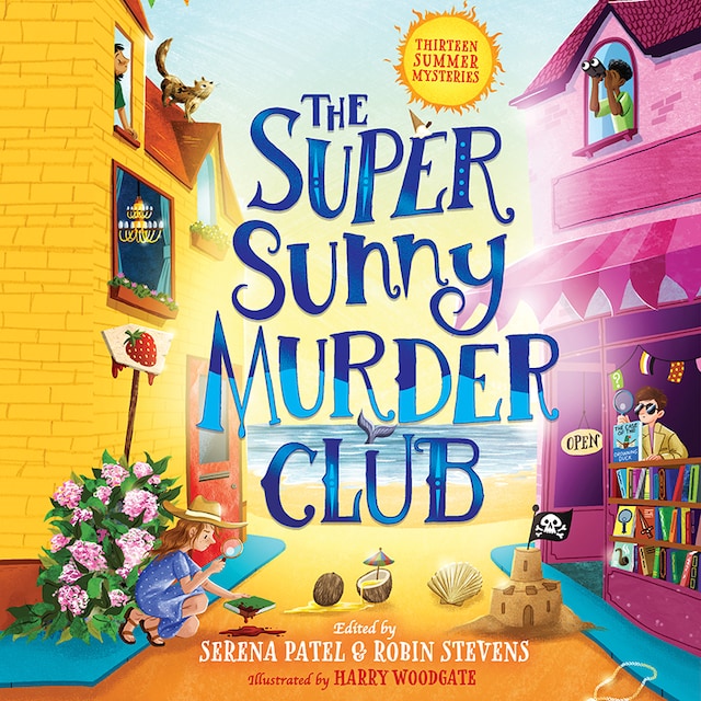 Book cover for The Super Sunny Murder Club