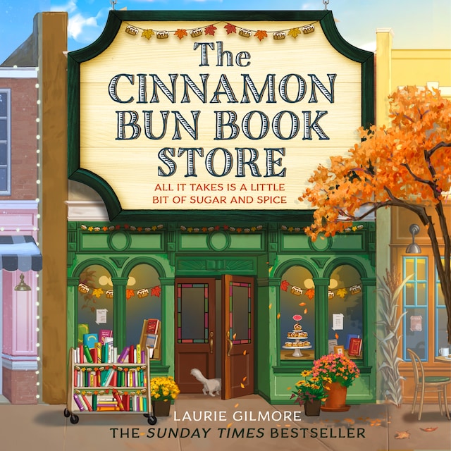 Portada de libro para The Cinnamon Bun Book Store