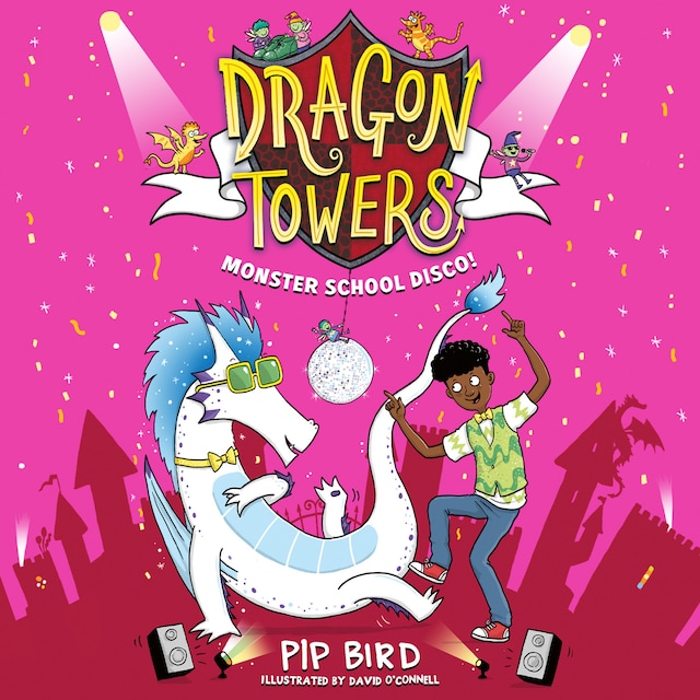 Book cover for Dragon Towers: Monster School Disco