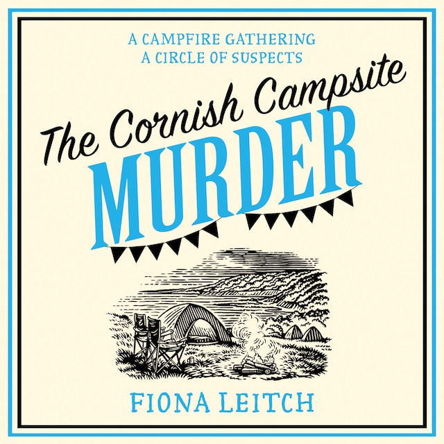 Book cover for The Cornish Campsite Murder