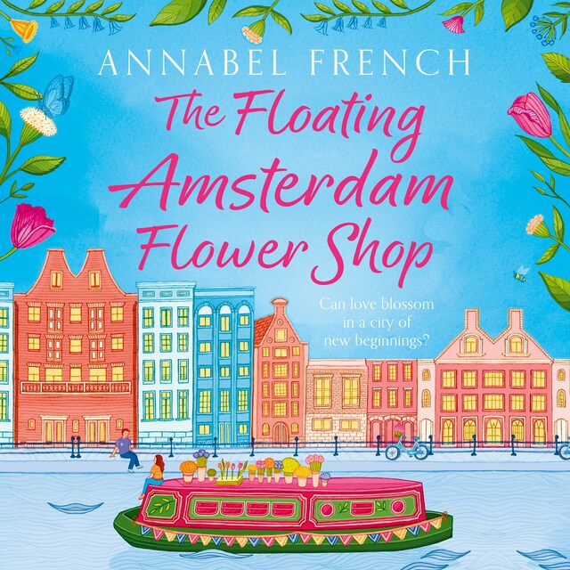 Book cover for The Floating Amsterdam Flower Shop