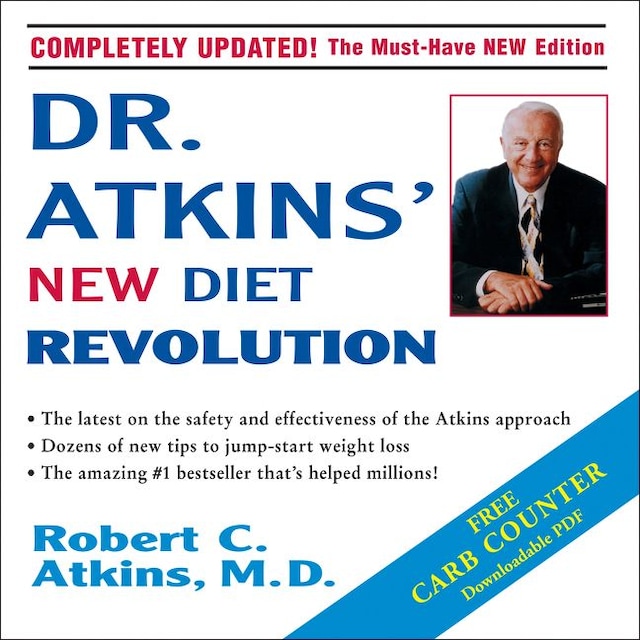 Book cover for Dr. Atkins' New Diet Revolution