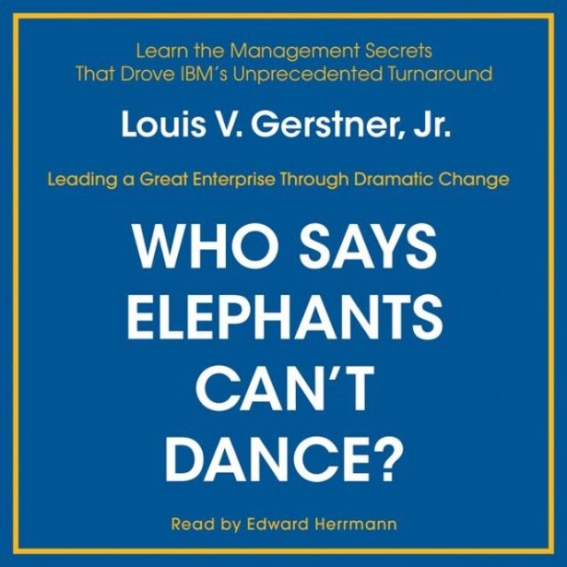 Buchcover für Who Says Elephants Can't Dance?