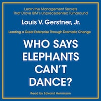 Who Says Elephants Can't Dance?