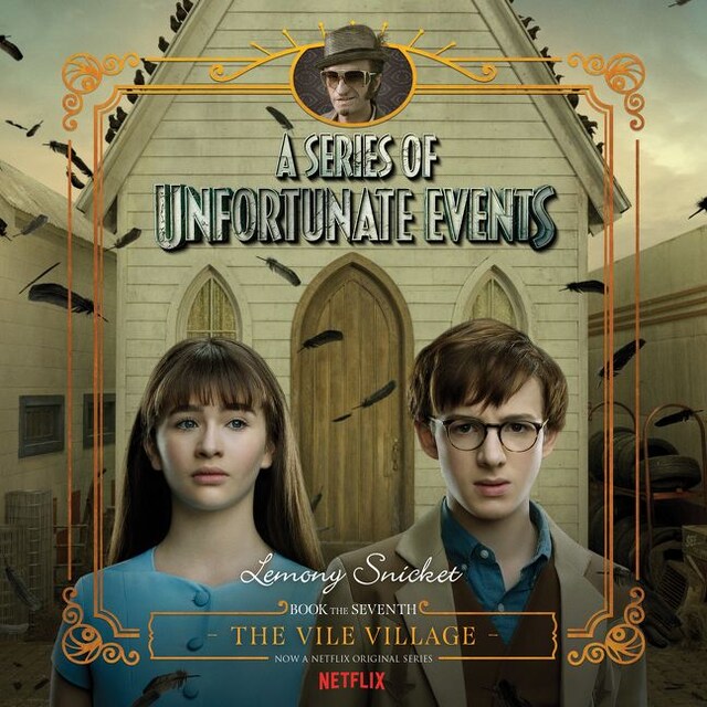 Series of Unfortunate Events #7: The Vile VillageDA Book cover for Series of Unfortunate Events #7: The Vile VillageDA