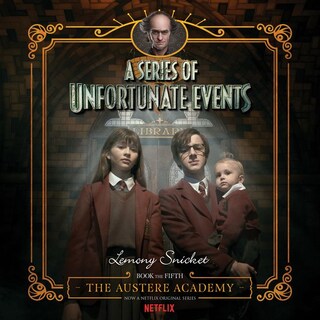 Series of Unfortunate Events #5: The Austere Academy bookCoverFor