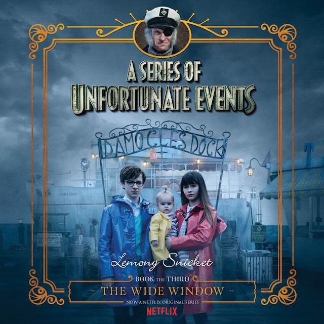 Buchcover für Series of Unfortunate Events #3: The Wide Window