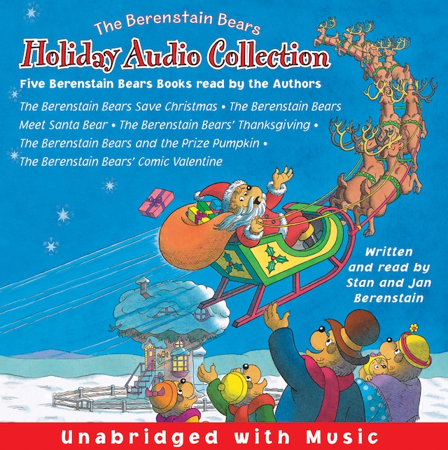 Portada de libro para The Berenstain Bears Holiday Audio Collection