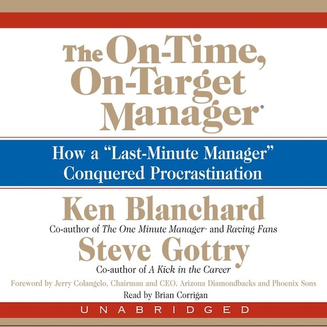 Copertina del libro per The On-Time, On-Target Manager