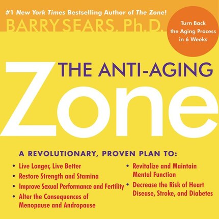 The Anti-Aging Zone bookCoverFor