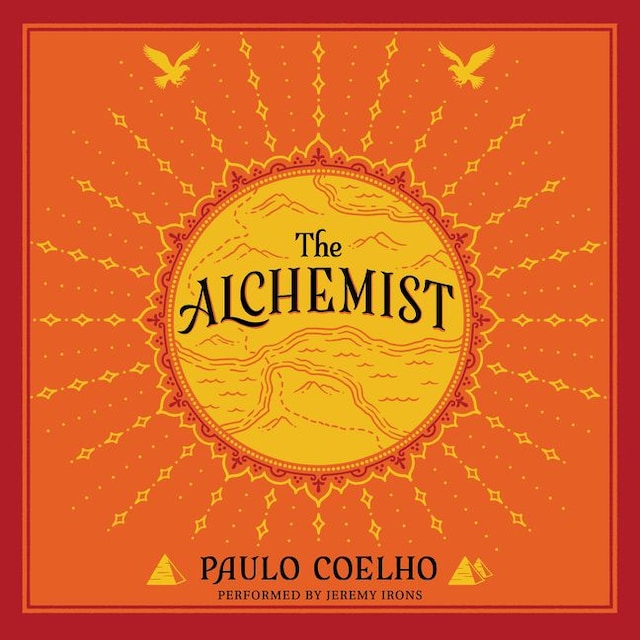 Kirjankansi teokselle The Alchemist