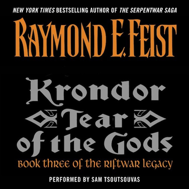 Buchcover für Krondor: Tear of the Gods