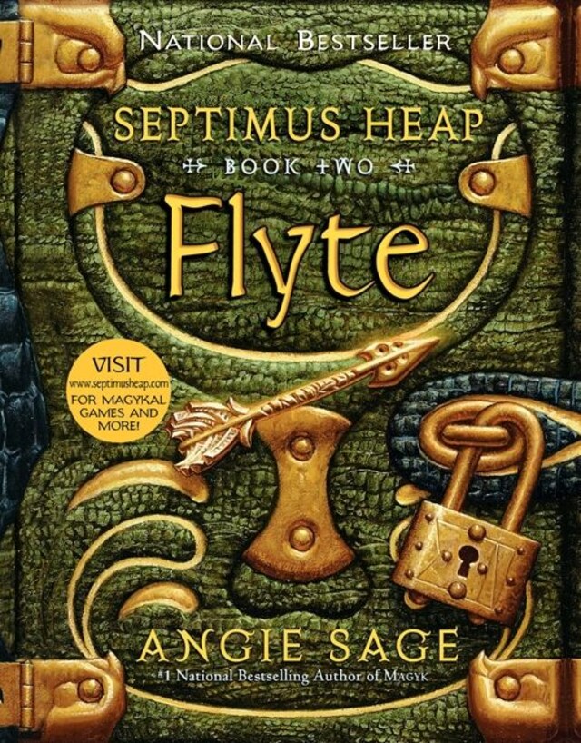 Book cover for Septimus Heap, Book Two: Flyte