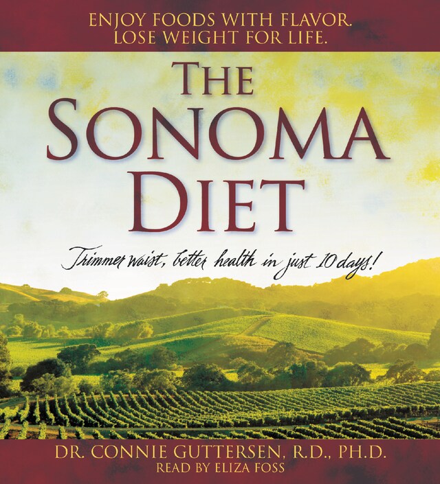 Kirjankansi teokselle The Sonoma Diet