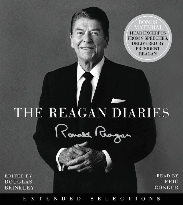 Couverture de livre pour The Reagan Diaries Extended Selections