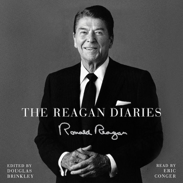 Kirjankansi teokselle The Reagan Diaries Selections