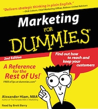Marketing for Dummies 2nd Ed.
