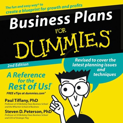 Business Plans for Dummies 2nd Ed. bookCoverFor