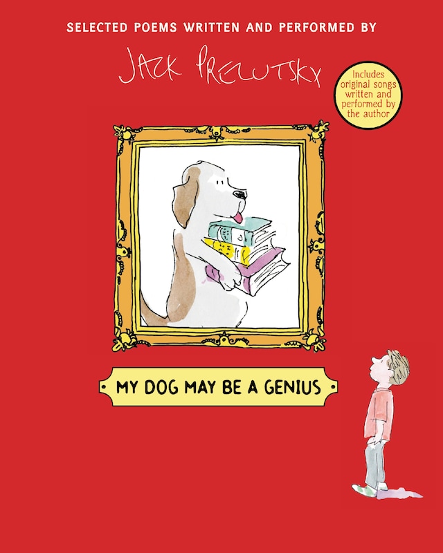 Book cover for My Dog May Be a Genius