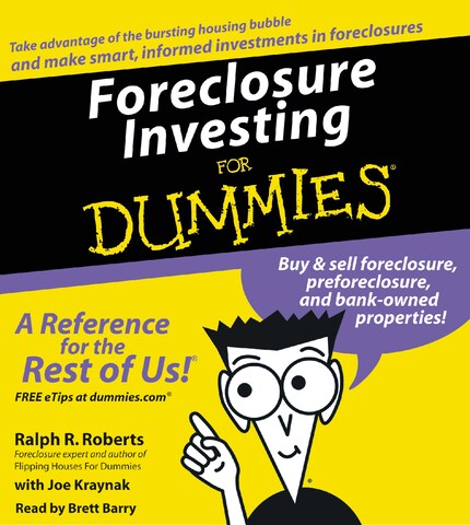 Foreclosure Investing For Dummies bookCoverFor