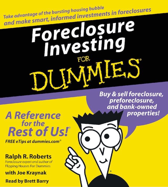 Book cover for Foreclosure Investing For Dummies