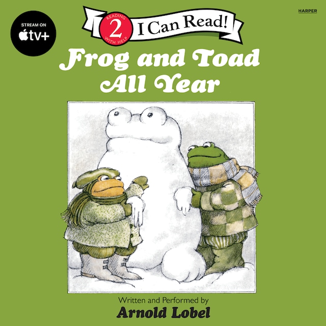 Couverture de livre pour Frog and Toad All Year