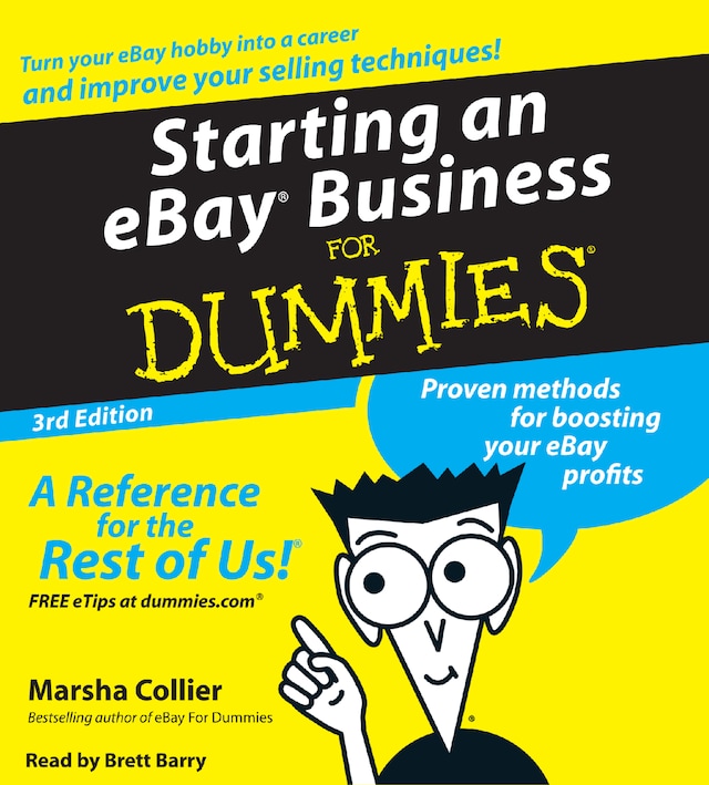 Book cover for Starting an E-Bay Business for Dummies