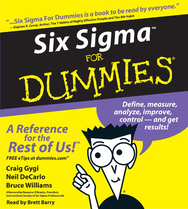 Book cover for Six Sigma For Dummies