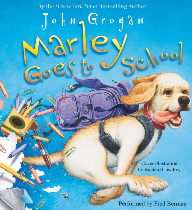 Portada de libro para Marley Goes to School