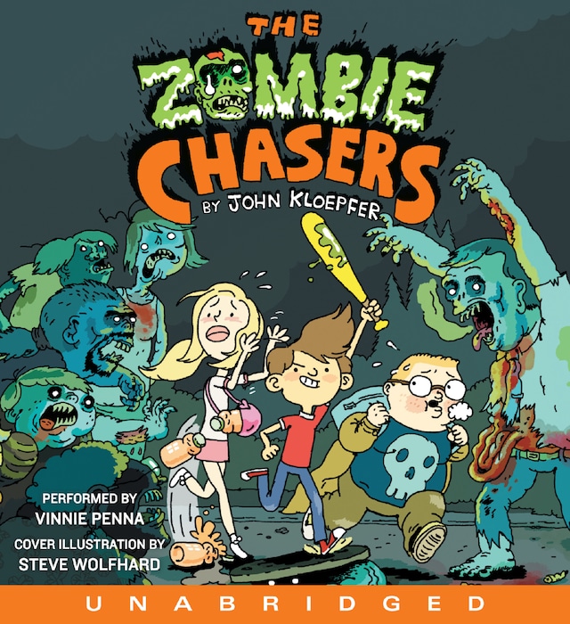 Couverture de livre pour The Zombie Chasers