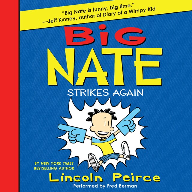 Book cover for Big Nate Strikes Again